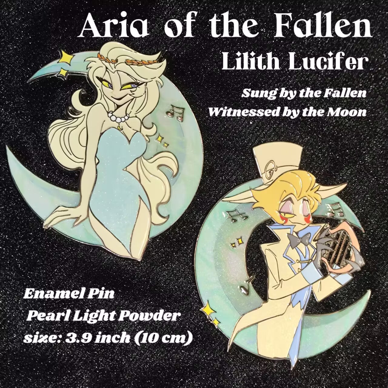 [In-stock]Aria of the Fallen·lucifer lilith·Enamel Pin