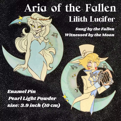 [In-stock]Aria of the Fallen·lucifer lilith·Enamel Pin