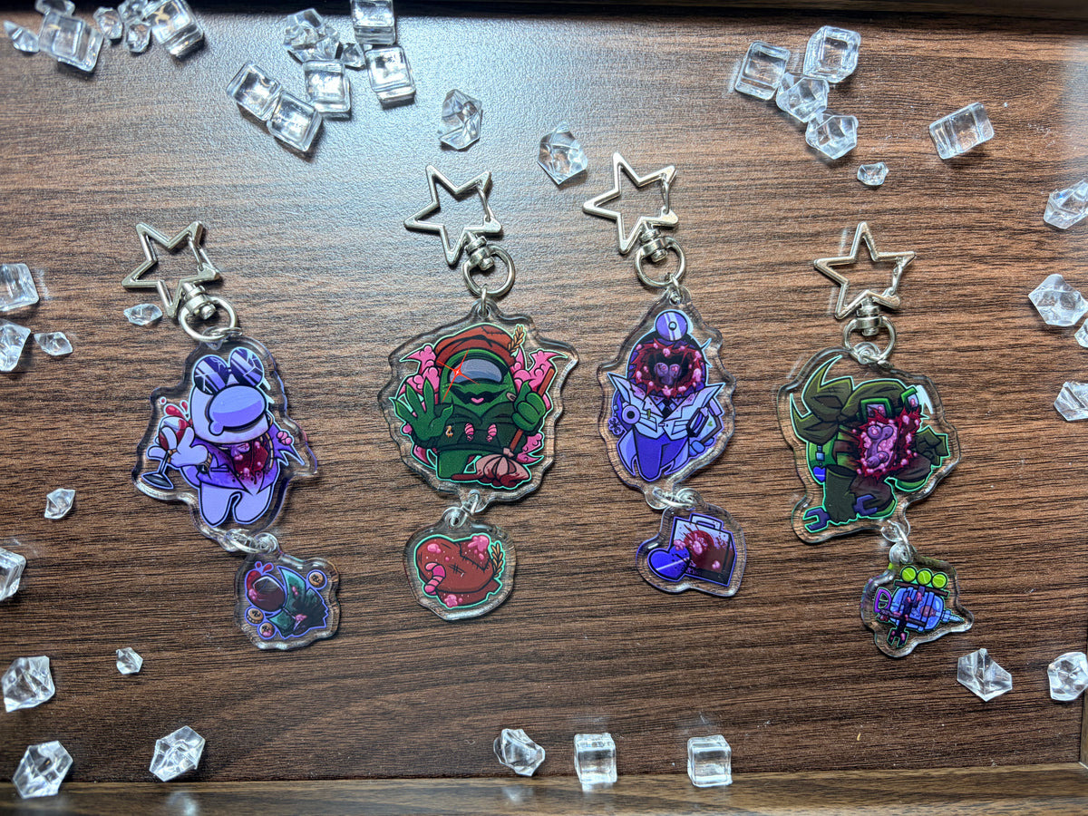 [PRE-ORDER] Among Us Show | ACRYLIC KEYCHAINS | 1st Batch