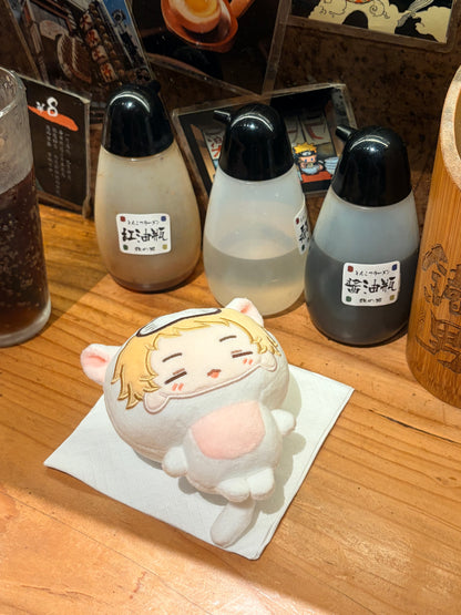 [Pre-order]White Peach cat Moon