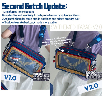 [in-stock] TF ONE-Soundwave Themed Ita-Bag