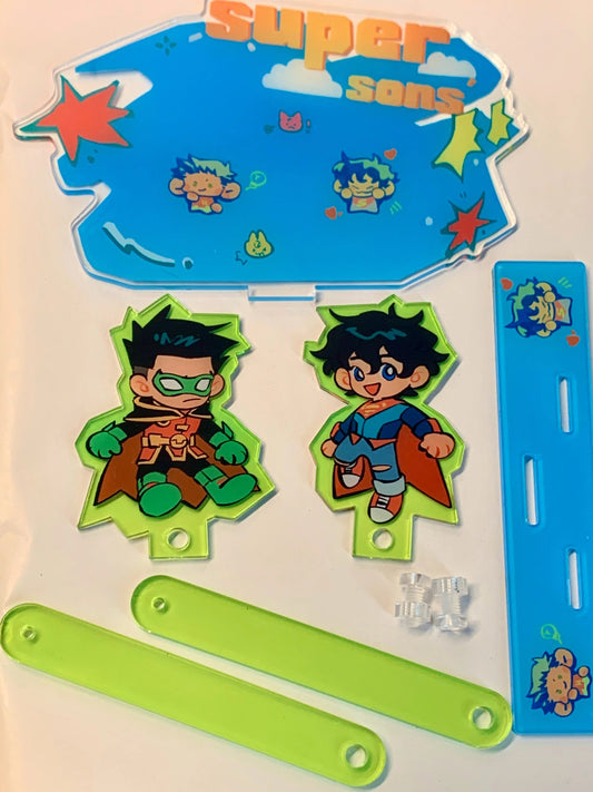 [Pre-order] Super Sons Standee & Photo Stick 2-in-1