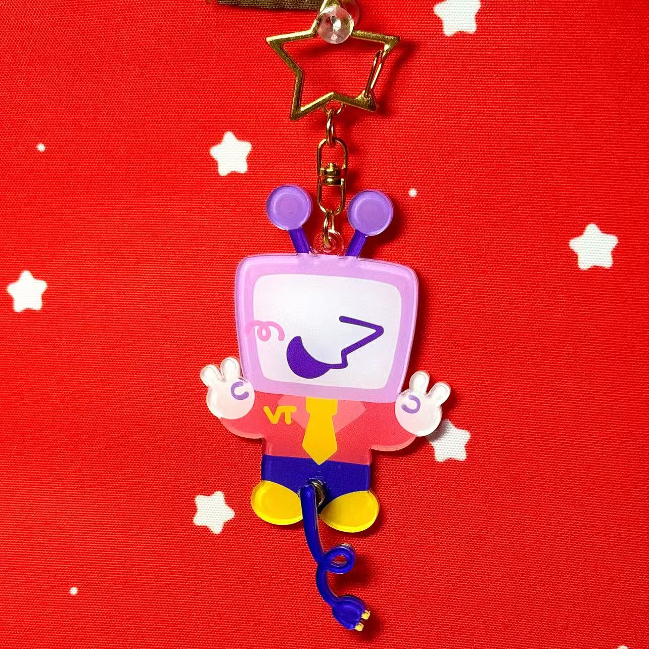 【Tenna】Wagging tail acrylic pendant