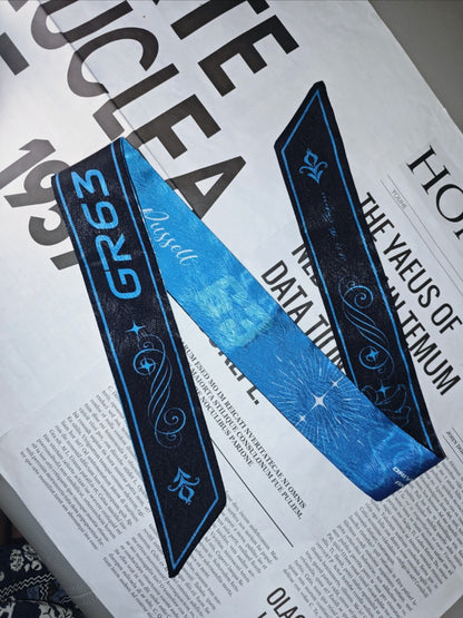 [In-stock]F1 drivers' skinny scarf ribbon