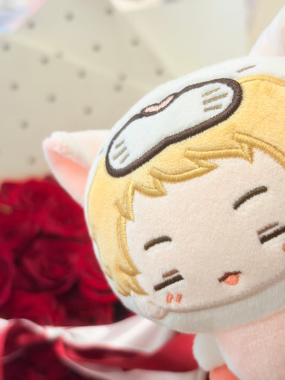 [Pre-order]White Peach cat Moon