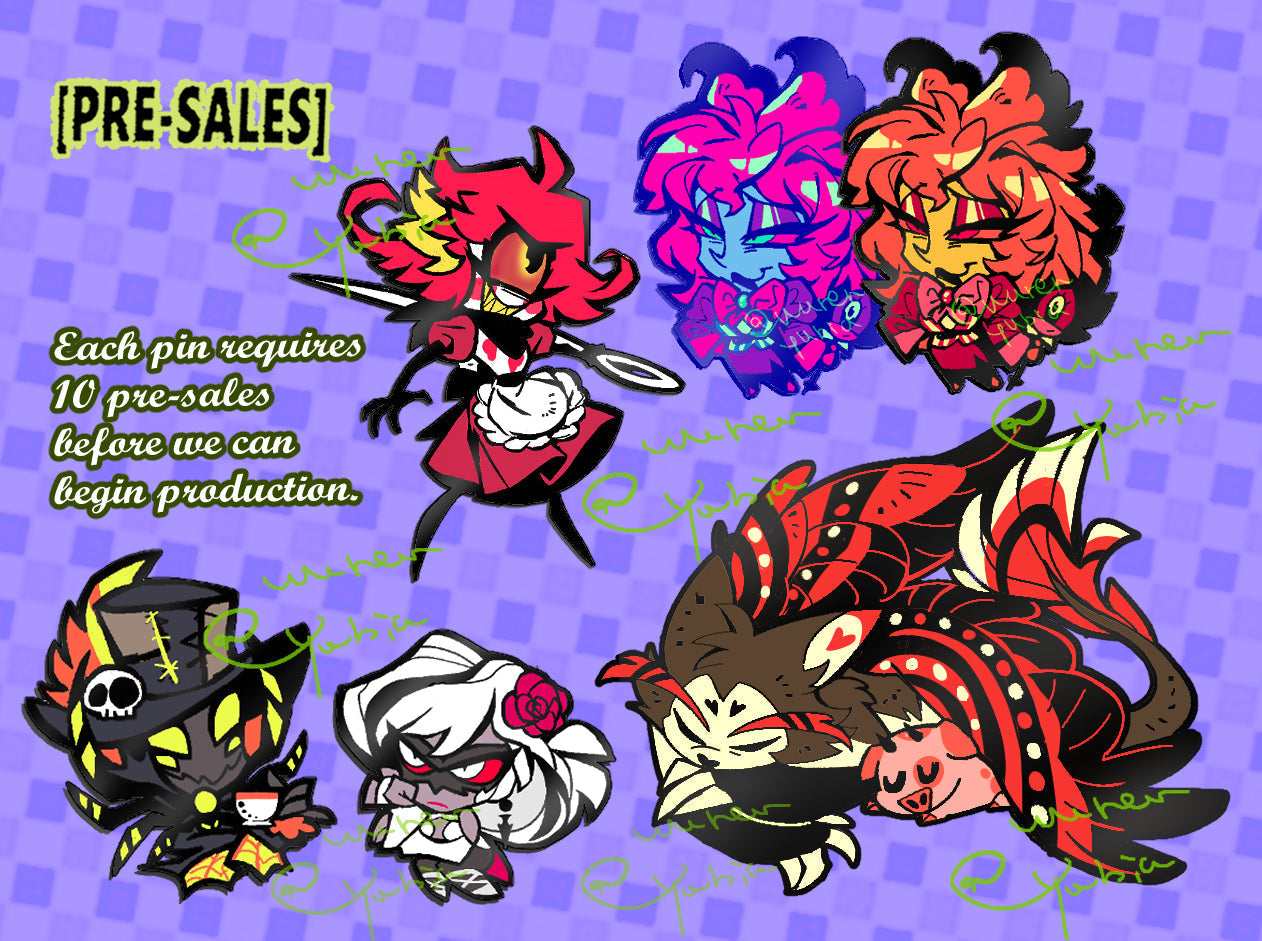 [Pre-order] January Metal Pin