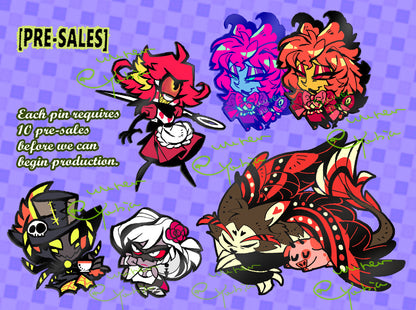 [Pre-order] January Metal Pin