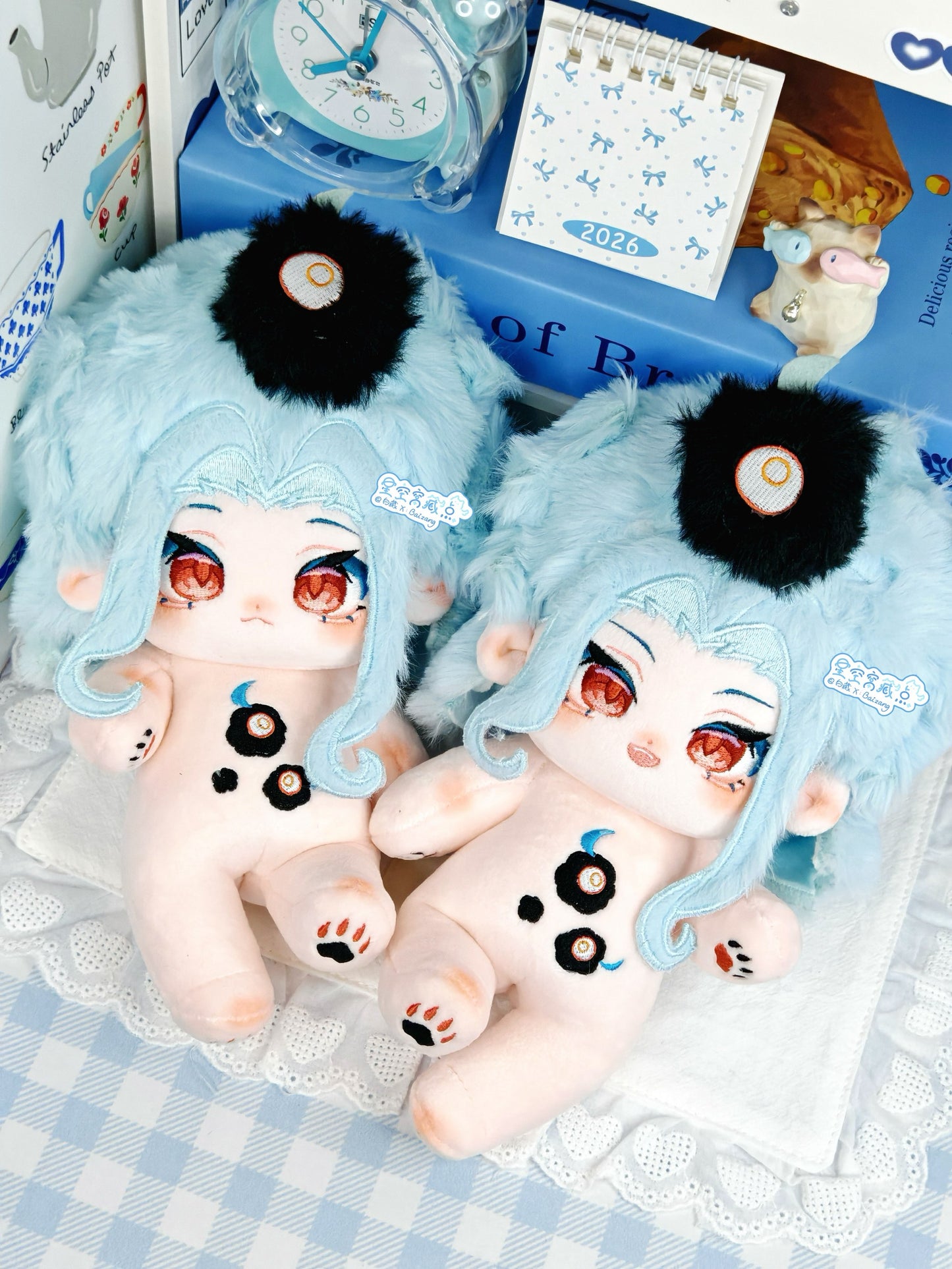 [Pre-order]Dorrore with coal balls  20 cm cotton doll