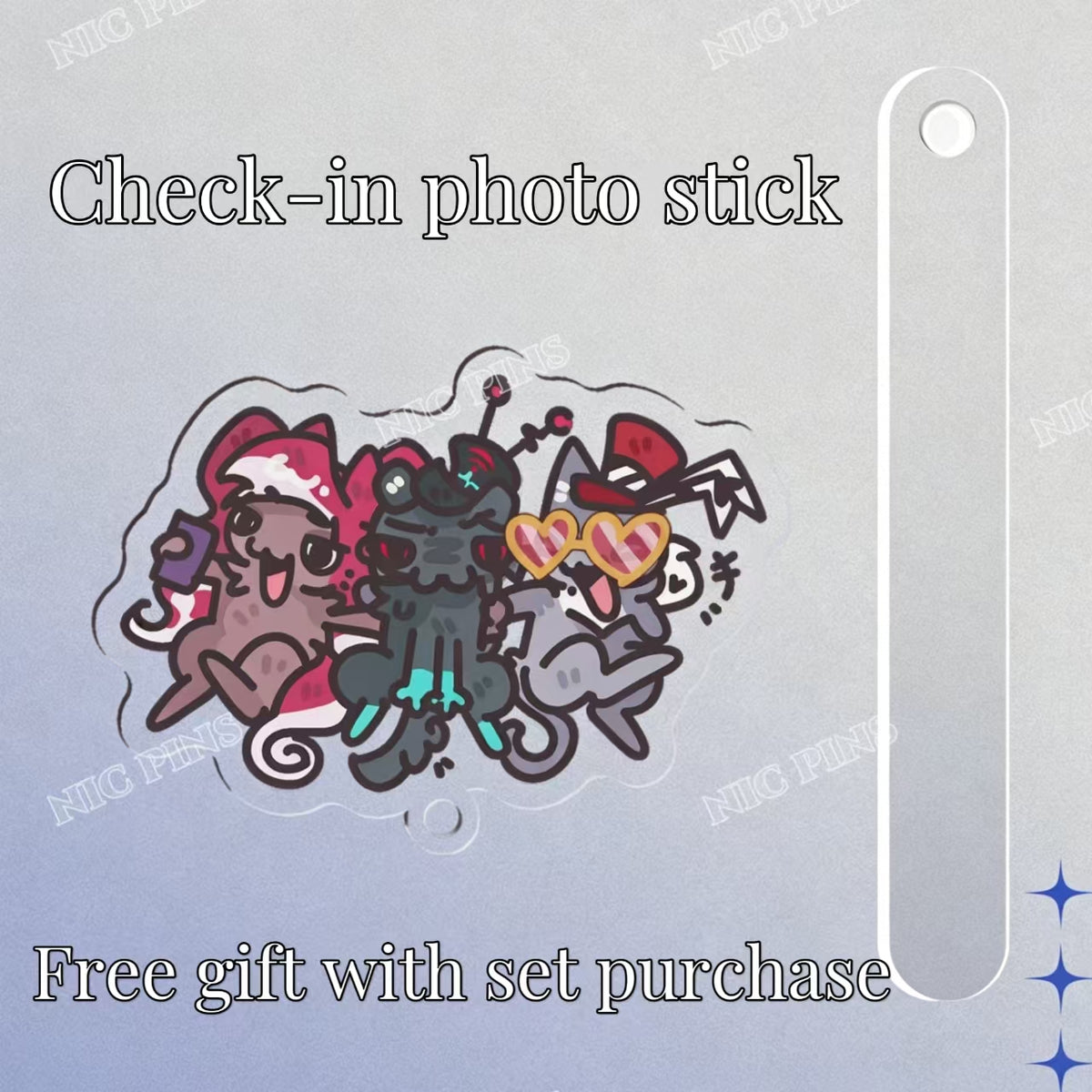 [Pre-order] HH The Vees Goth Uniform pin