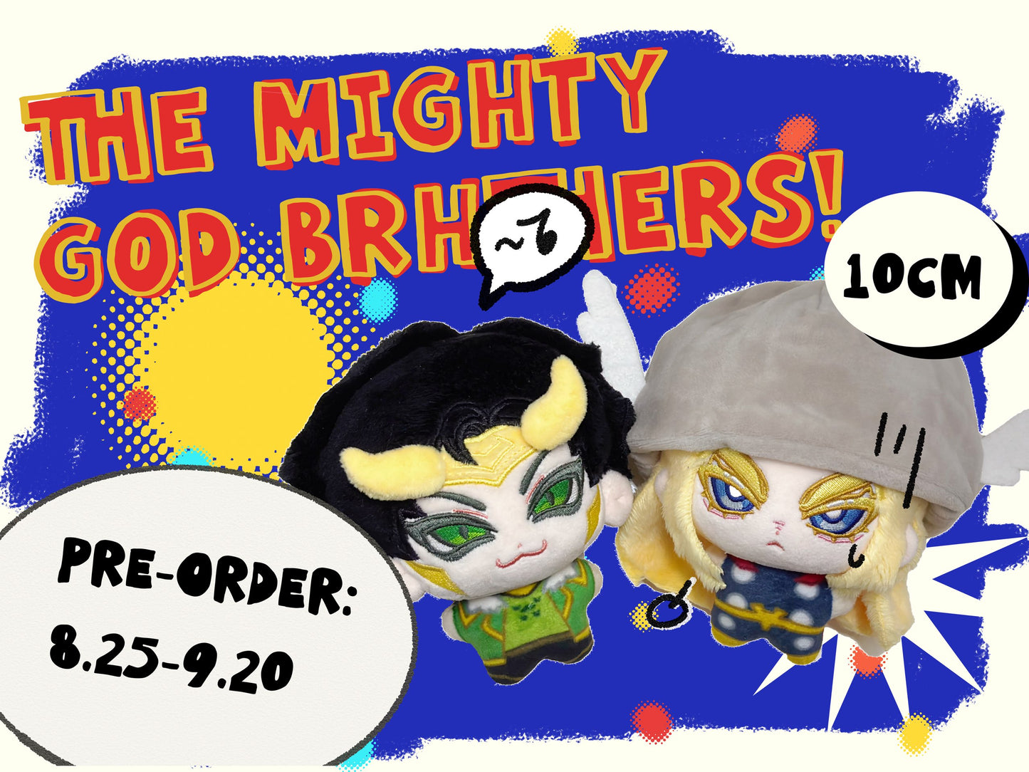 [Pre-sale]Thorki 10cm Plushie