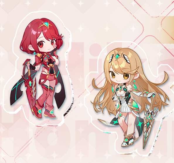 Pre-sale Pyra&Mythra Acrylic