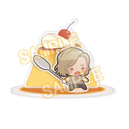 [Pre-order]Resident Evil acrylic keychains / stickers / food-themed coasters