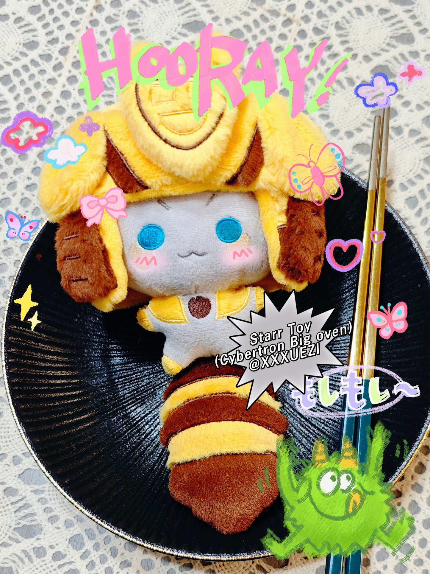 [Pre-order] TFO Polatouche 13cm Plushie