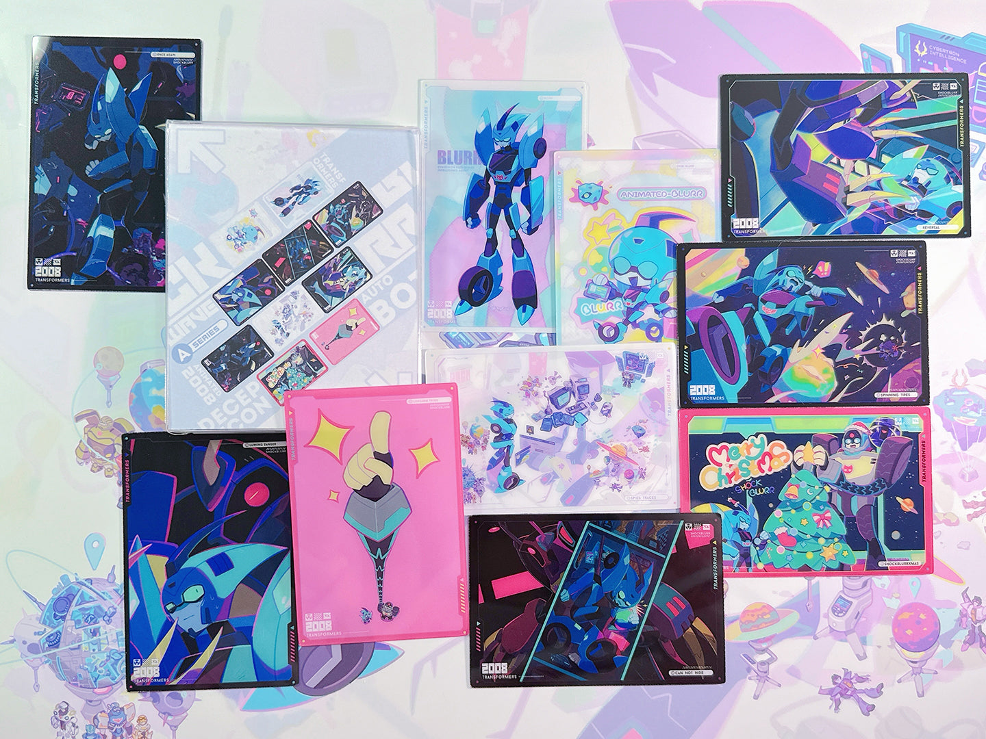 ShockBlurr Blind-Pack PVC Card