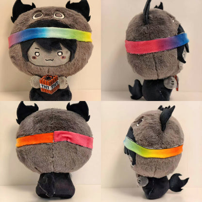 [Pre-order] UU&LS Animal Head Plushie With Keychain (Removable Magnetic Accessory)