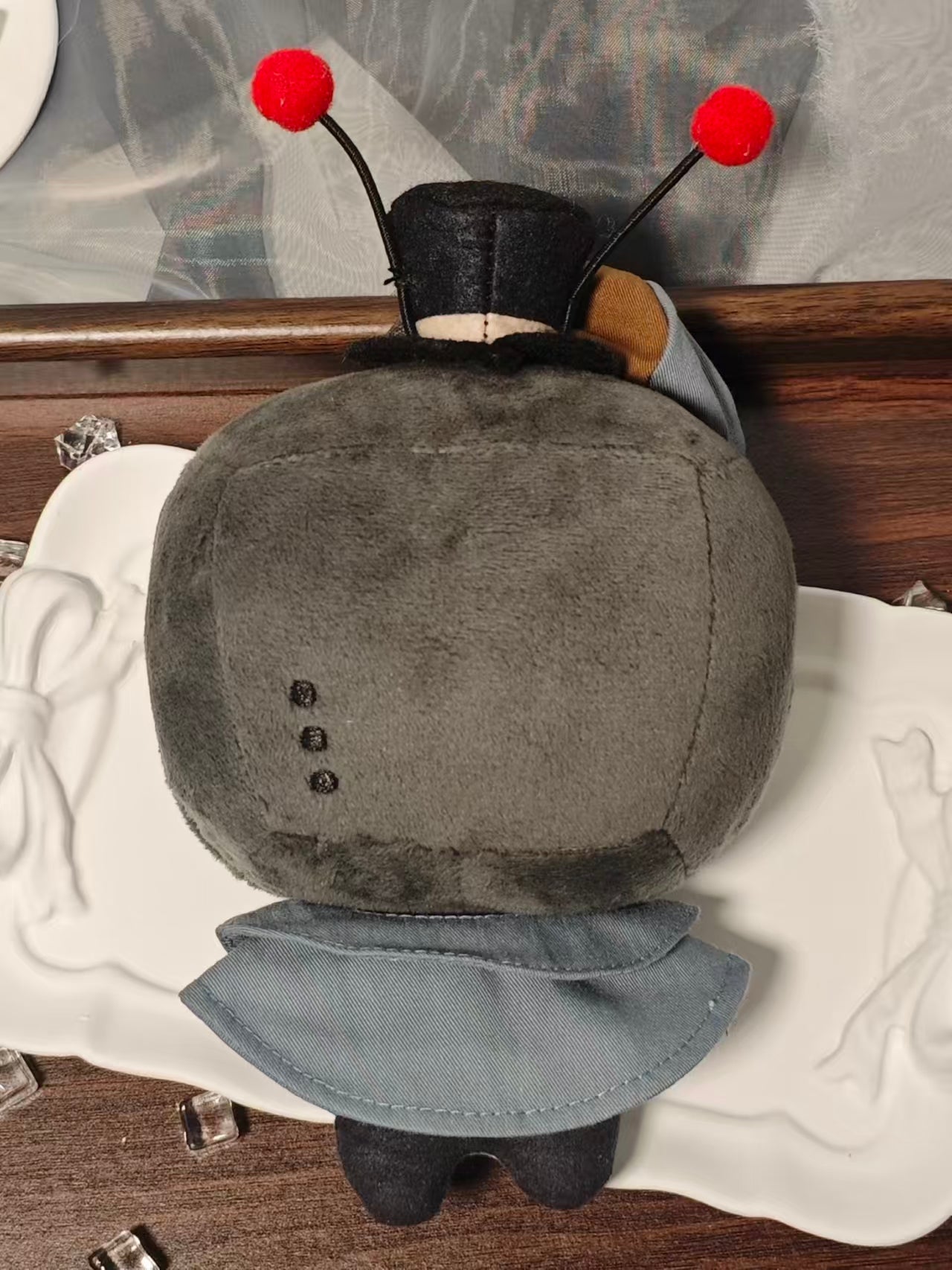 [In-stock]10cm Mini Plushie outfit-Blue Little Detective Outfit