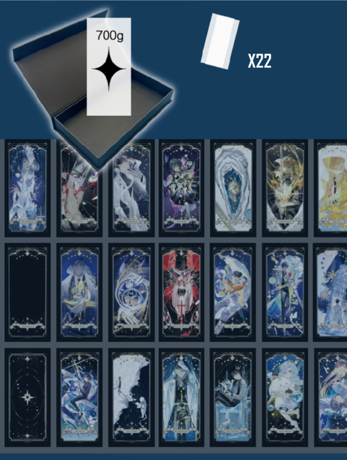 In-Stock]【JOONGDOK】Tarot Deck – 22 Cards – StarrToy
