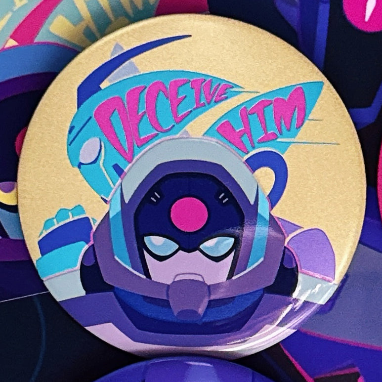 ShockBlurr Reflective Embossed Badge