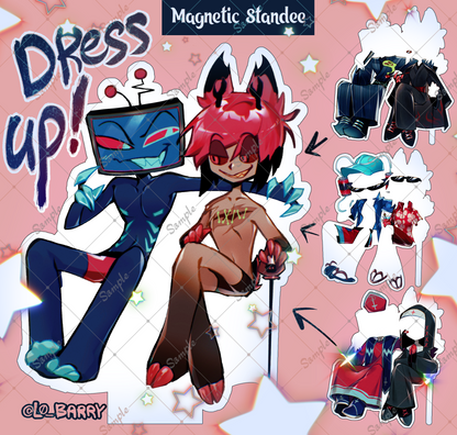 [Pre-order] Voxal Magnetic Dress-Up Standee