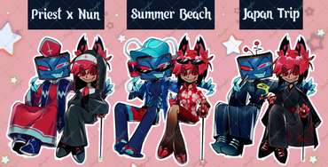 [Pre-order] Voxal Magnetic Dress-Up Standee