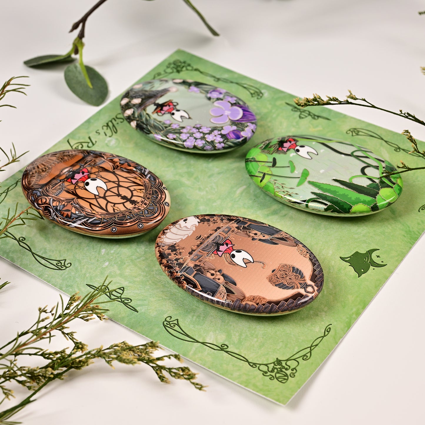 Silk's Respite Metal Pin