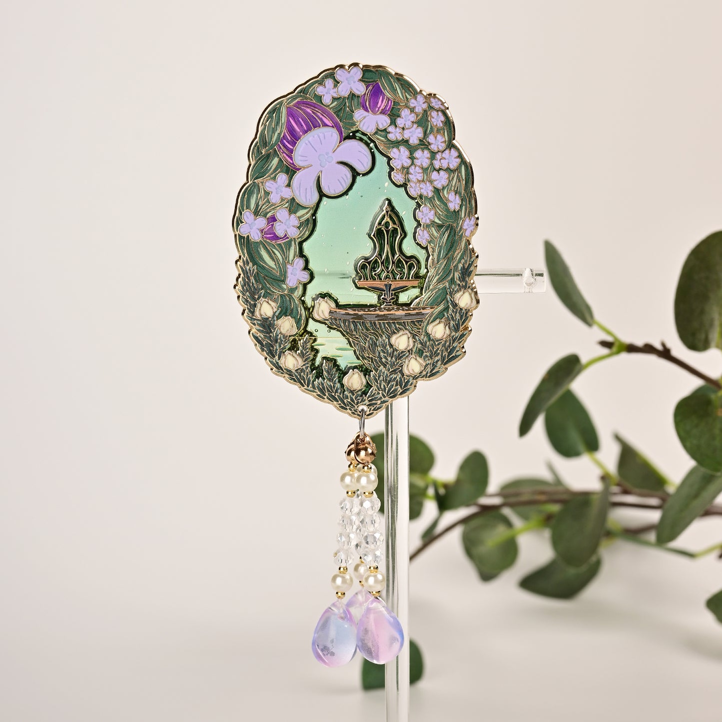 Silk's Respite Metal Pin