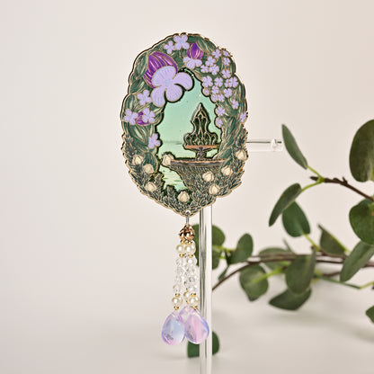 Silk's Respite Metal Pin