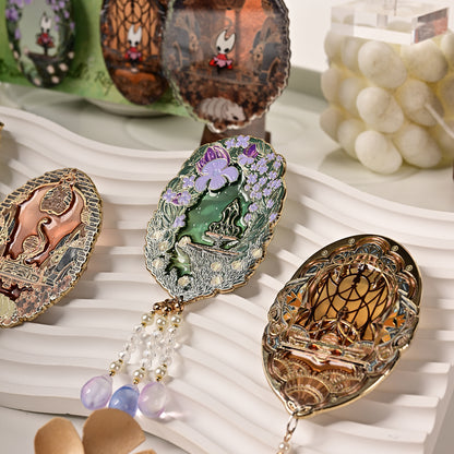 Silk's Respite Metal Pin