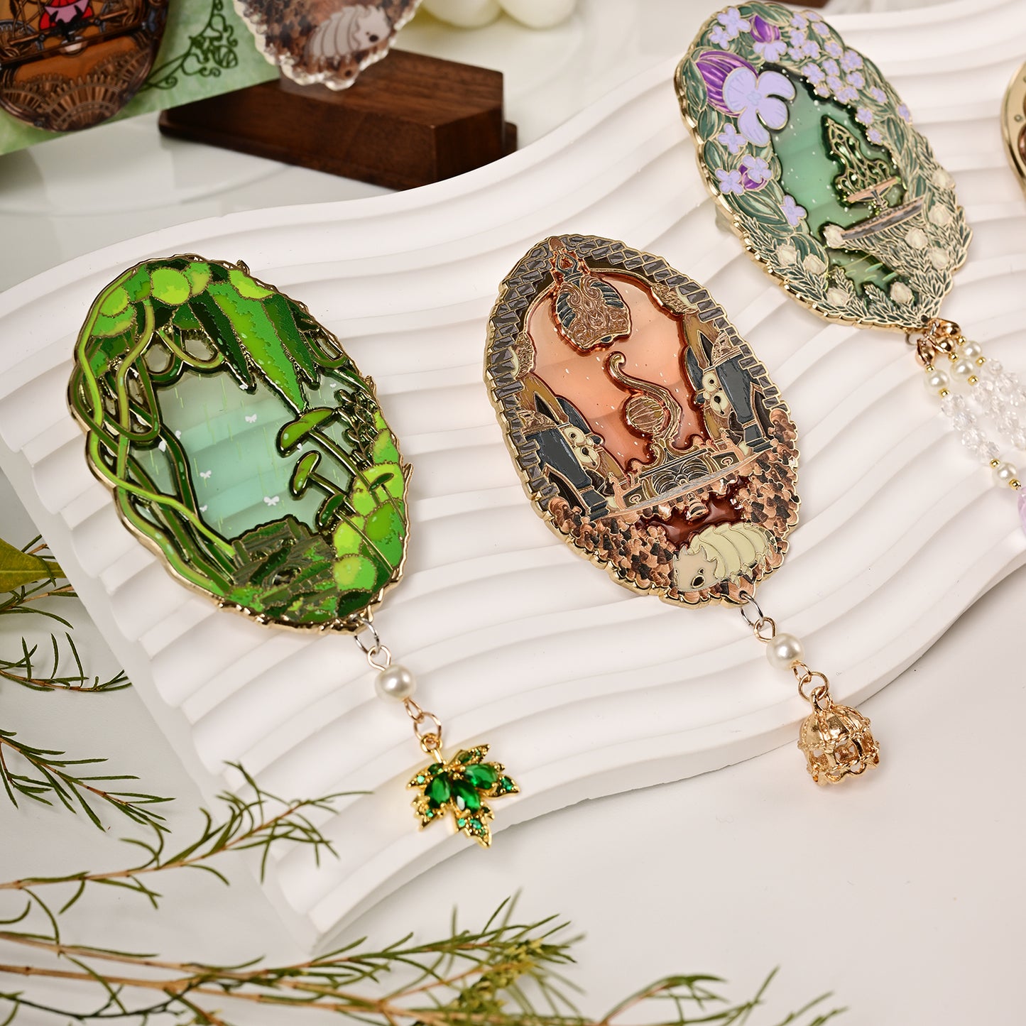 Silk's Respite Metal Pin