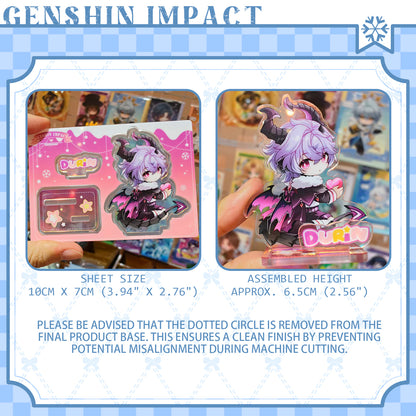 [Pre-order]GenshinImpact FanArt WinterFluffy Series  Acrylic Standee