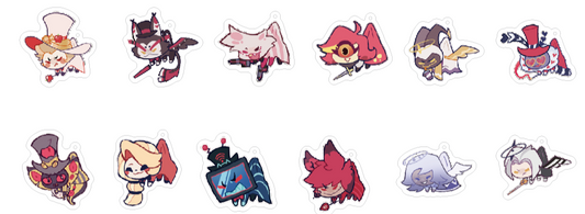 [Instock] ChiBi Laser Acrylic Keychain