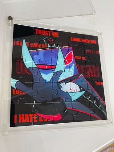 Hh Vox two-color acrylic puzzle