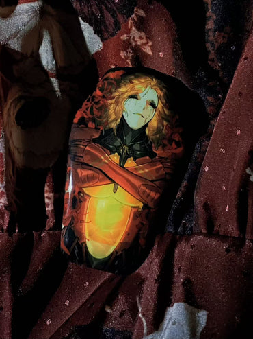 [In Stock] Higgs coffin shaped badge