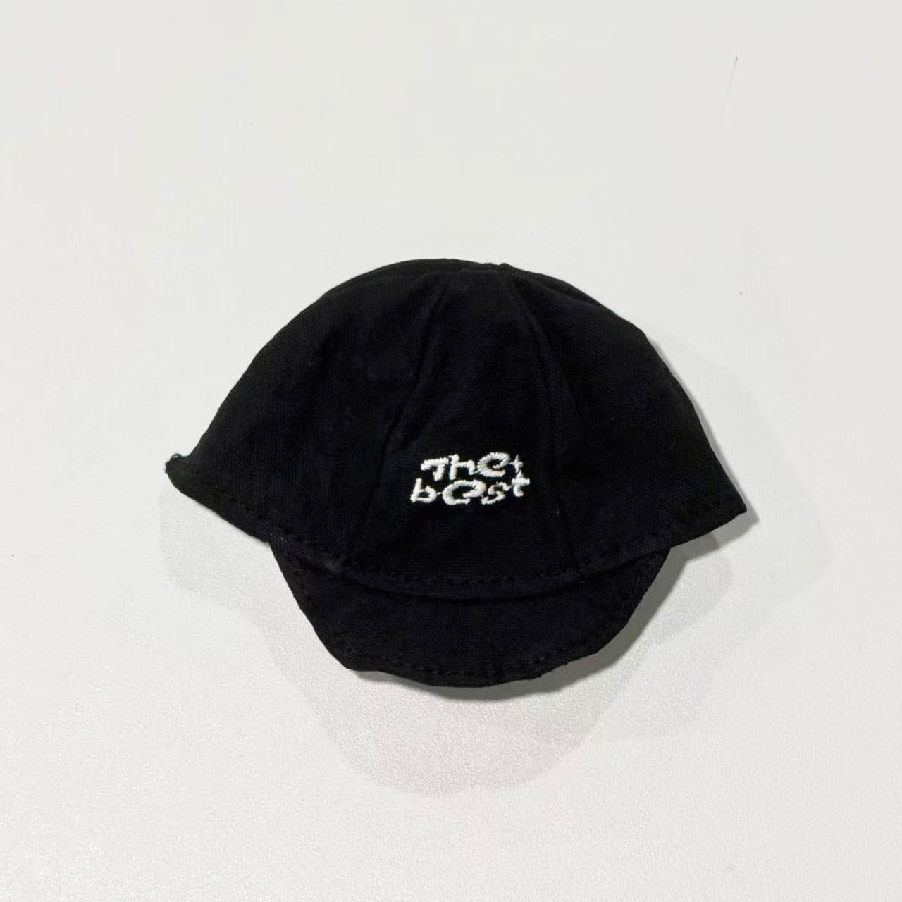 [In-stock]10cm plushie Outfit Baseball Cap (Black)