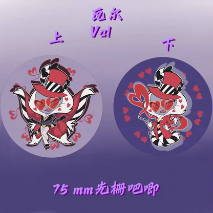 Lenticular Metal Badge
