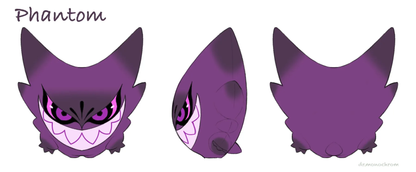 [PM]15cm Phantom plushie(Gengar inspired)