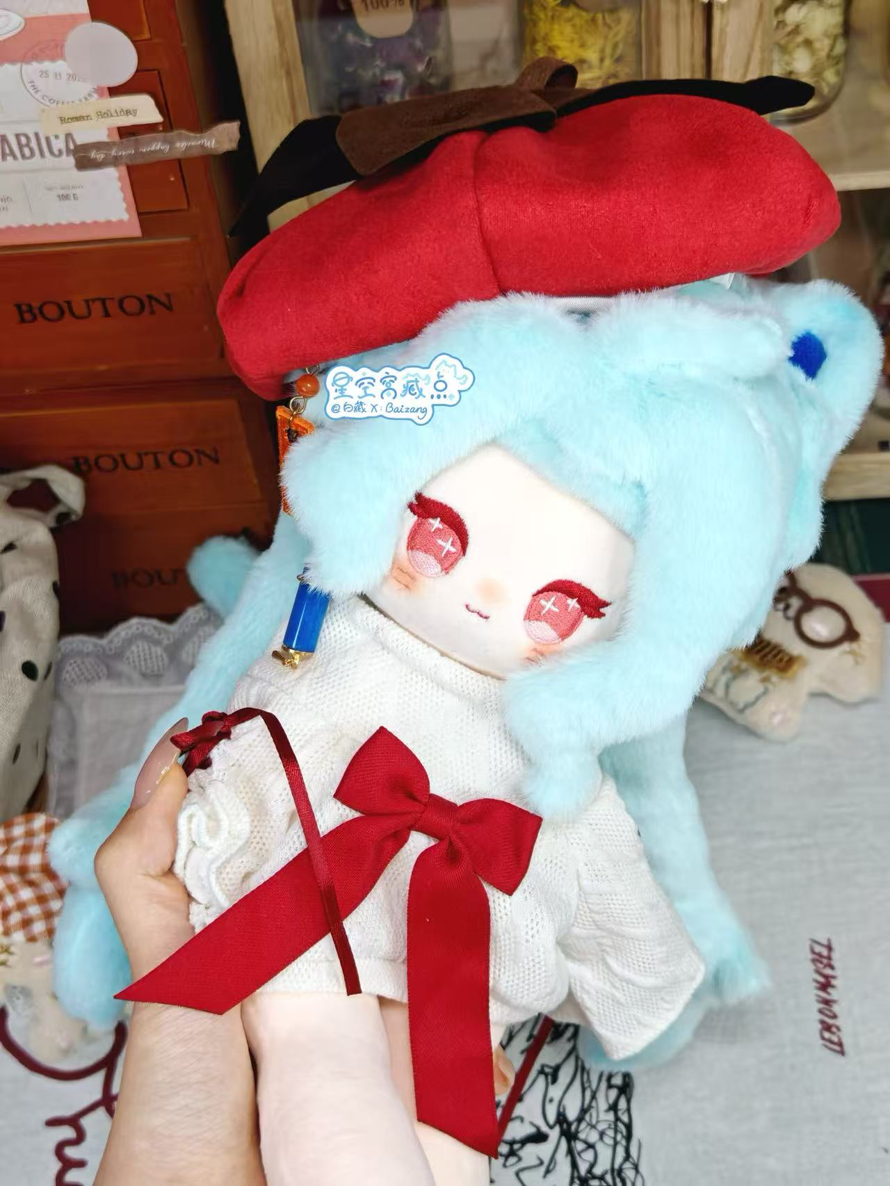 [Pre-order]Dottore28 cm jointed cat plush doll