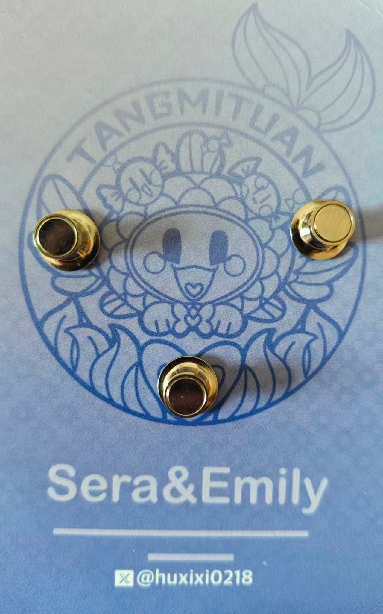 [Pre-order] Angel Sisters Magnetic Metal Fridge Magnet