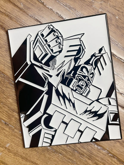 Megatron Painted Metal Pin