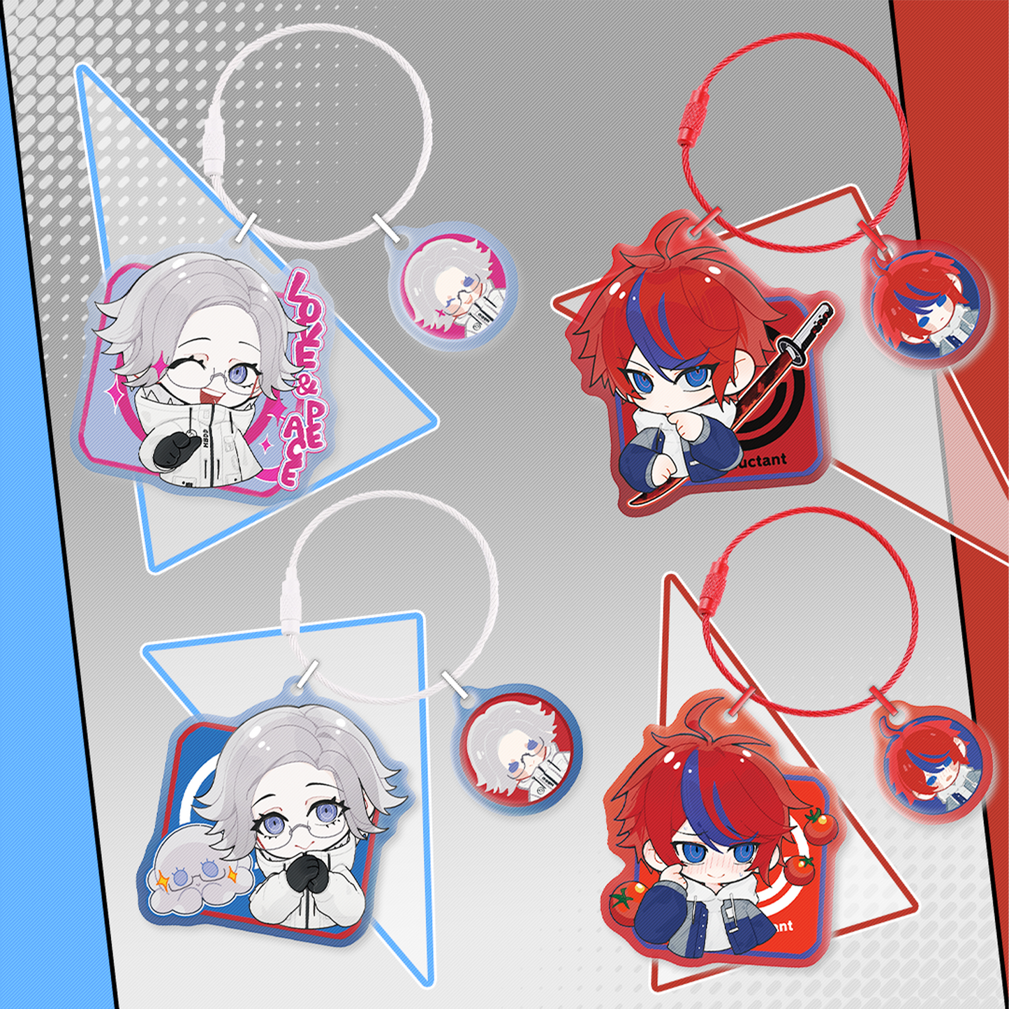 [Pre-order]-The Hundred Line Acrylic Charm
