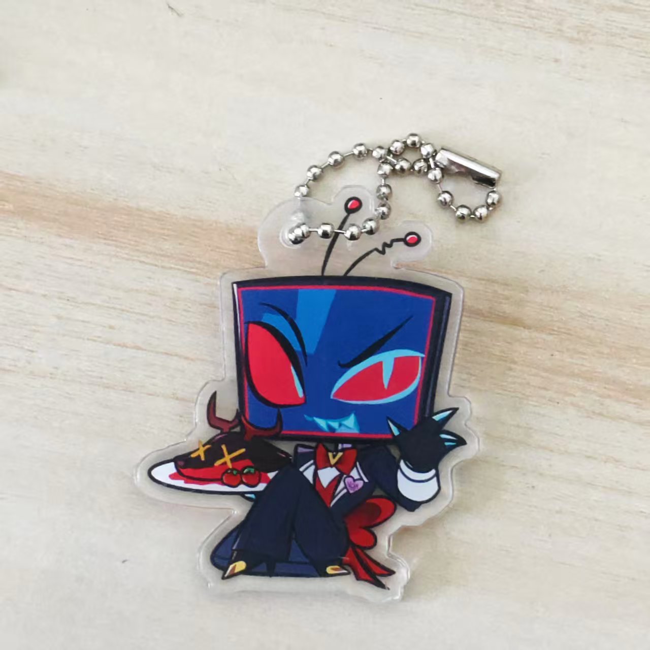 [Instock]Coffee & Kimono Beaded Keychain