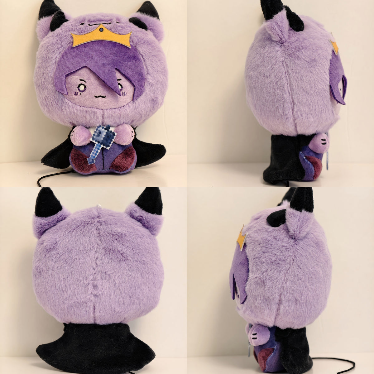 [Pre-order] UU&LS Animal Head Plushie With Keychain (Removable Magnetic Accessory)