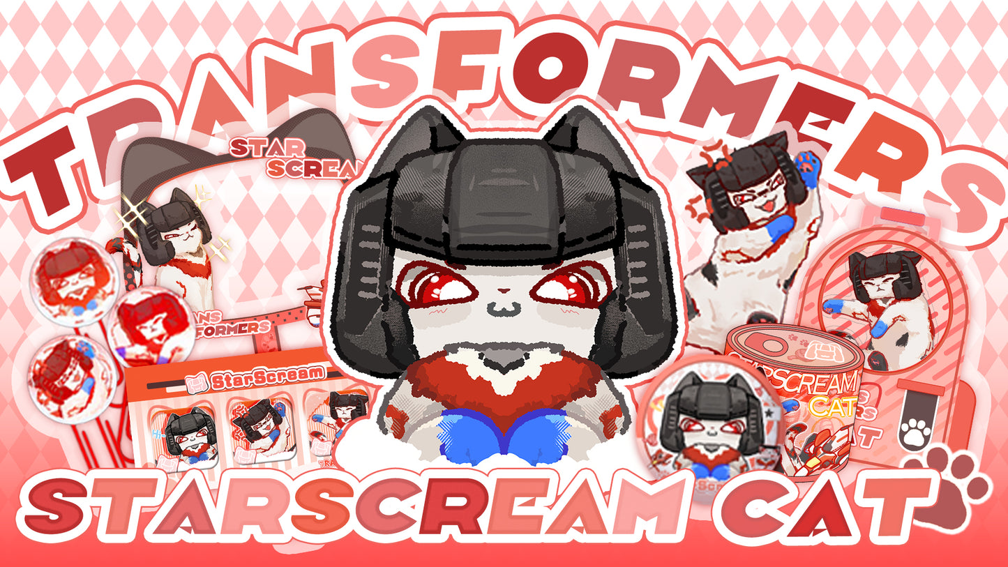 [In-stock]Starscream Cat Series