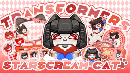 [In-stock]Starscream Cat Series
