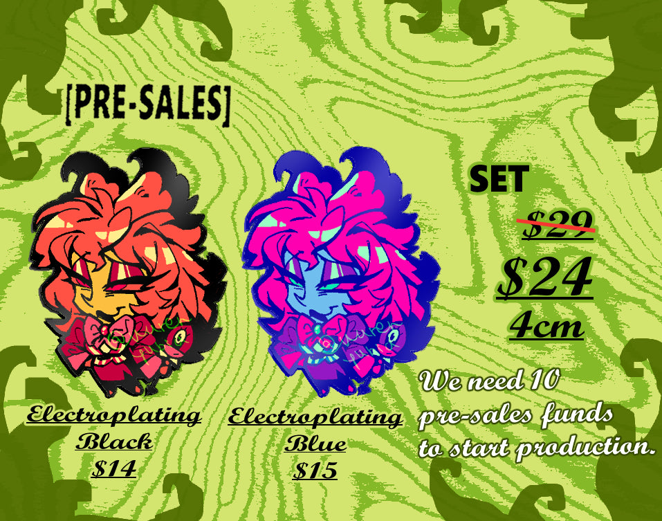 [Pre-order] January Metal Pin