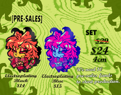 [Pre-order] January Metal Pin