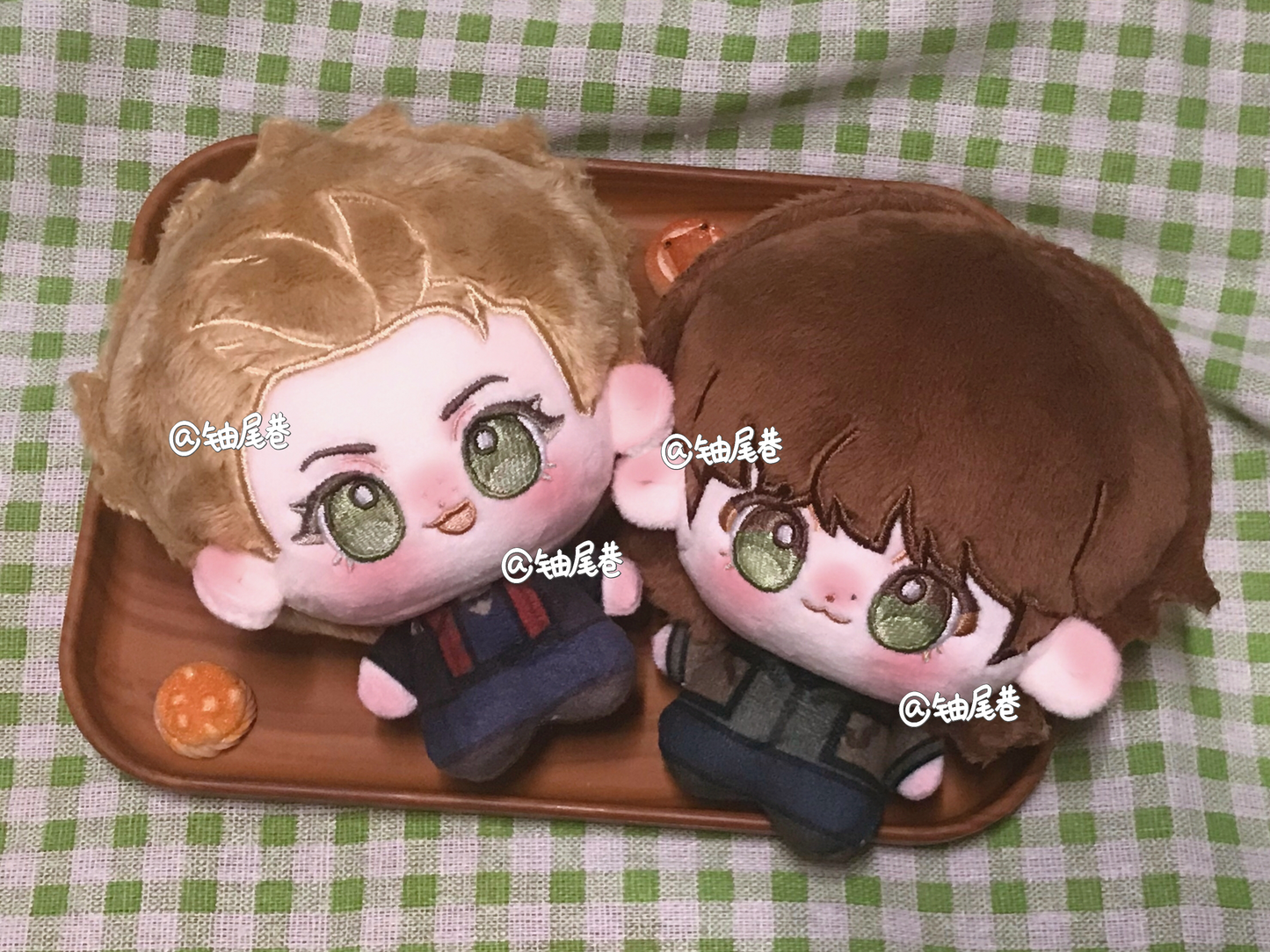 [Pre-order] Sammy Rice & Deano Pea 10cm Plushie Set