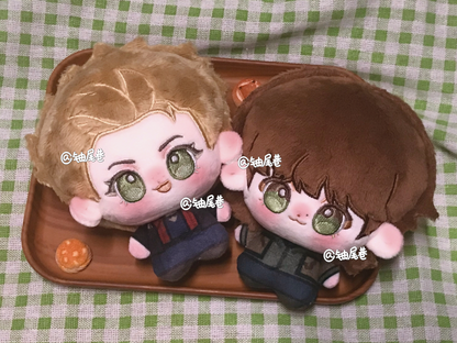 [Pre-order] Sammy Rice & Deano Pea 10cm Plushie Set