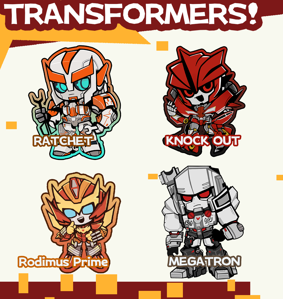 [Pre-order] TFP＆MTMTE Colored Acrylic Products