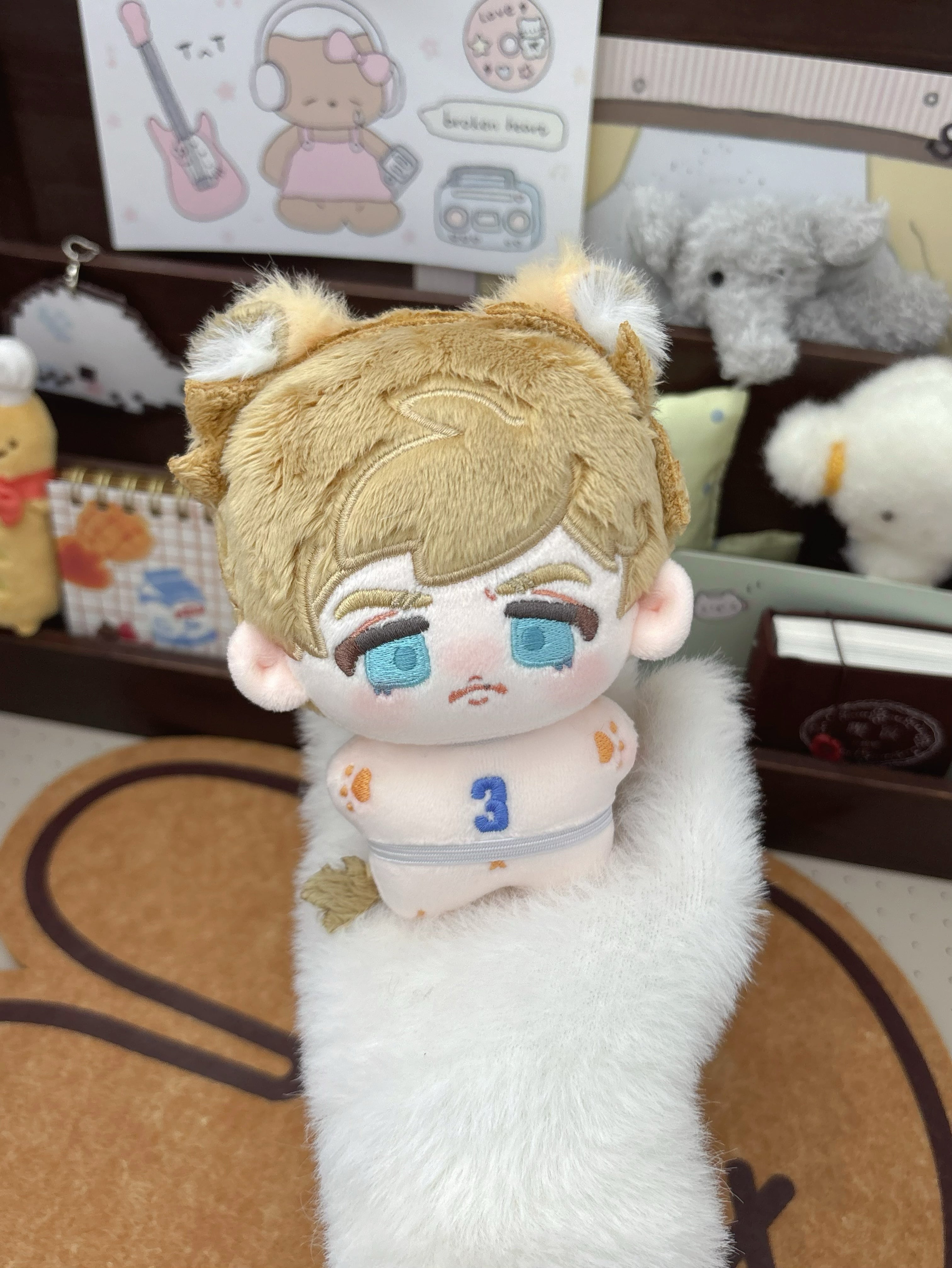 Pre-order]10cm Large Head Starfish Body Dolls Max & Charles for F1